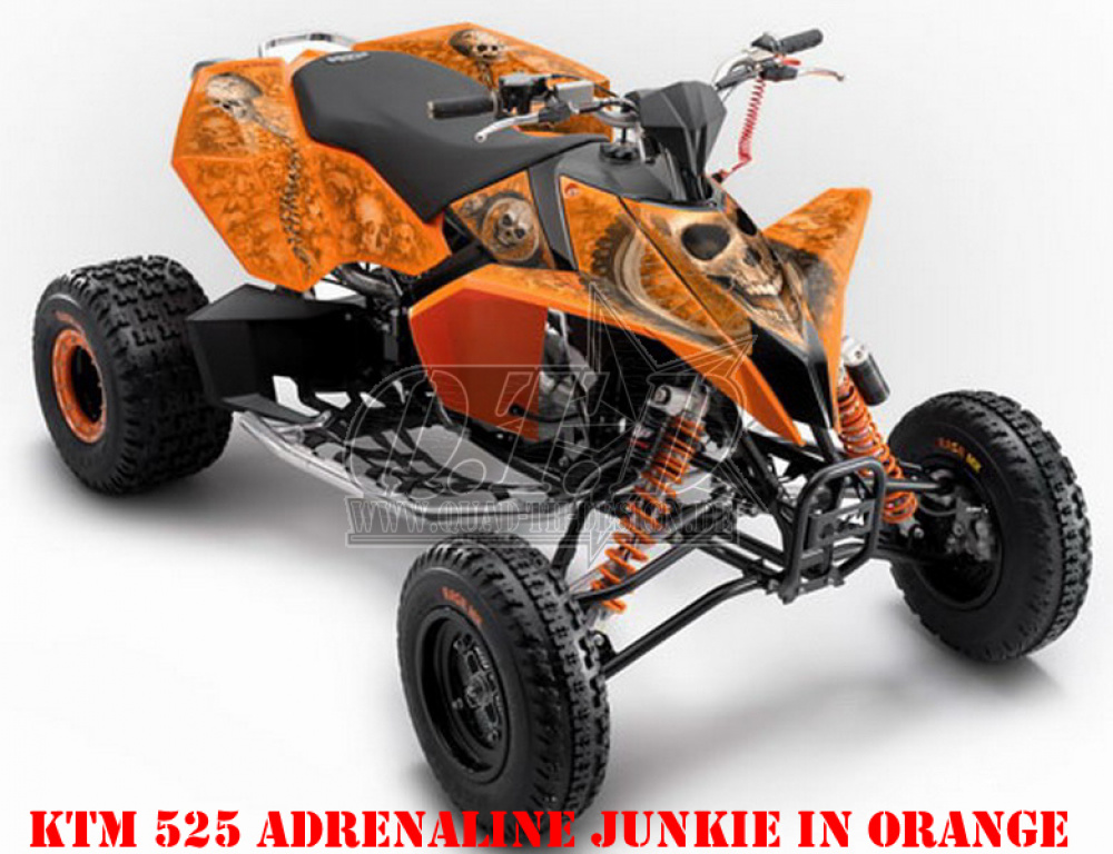 Adrenaline Junkie Orange for KTM Quad SX/XC 450/505/525